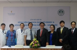 Vinmec hợp tác với bệnh viện hàng đầu Hàn Quốc